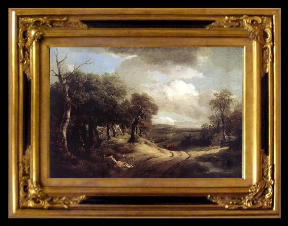 framed  Thomas Gainsborough Rest on the Way, Ta010